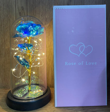 Rosa Eterna Con Luz