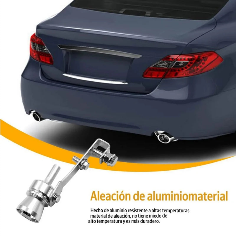 Silbato Turbo Aluminio Universal