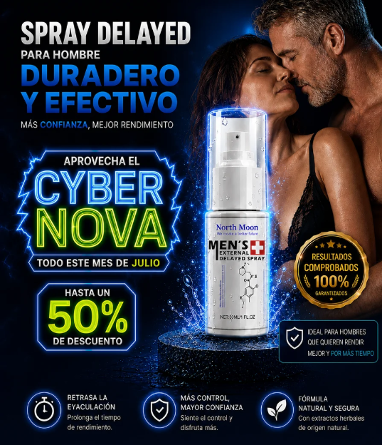 Spray Retardante Masculino JJLBRO® | Más Duración