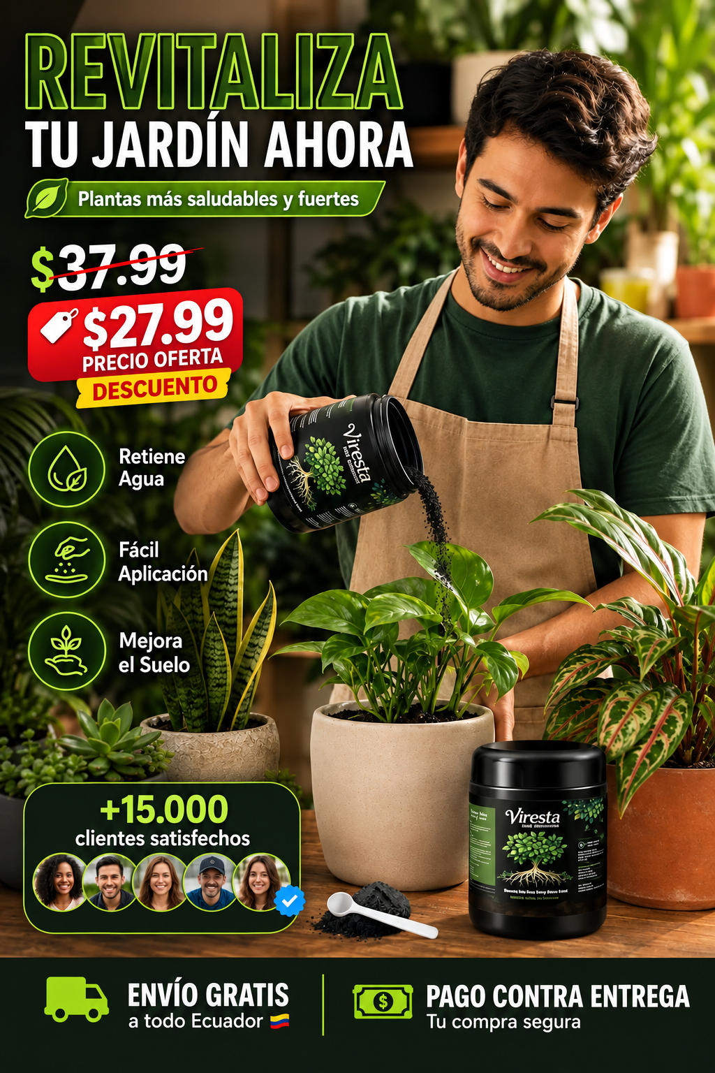 Viresta Bioestimulante Para Suelo