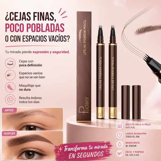Lápiz Microblandig| AuraBrow™ 4D