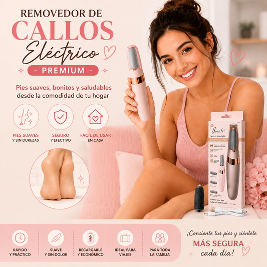 💖 PediLuxe™ | Removedor de Callos Eléctrico Premium