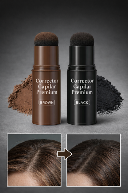 Corrector de Raíz y Canas | Acabado Natural